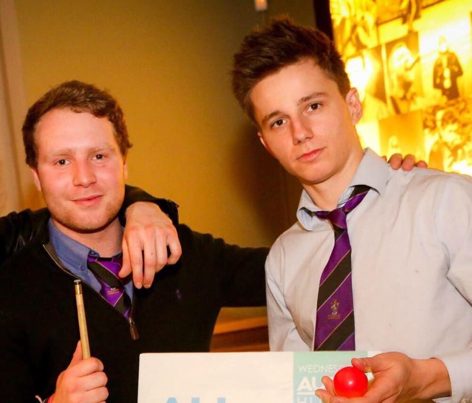 (He's on the right)