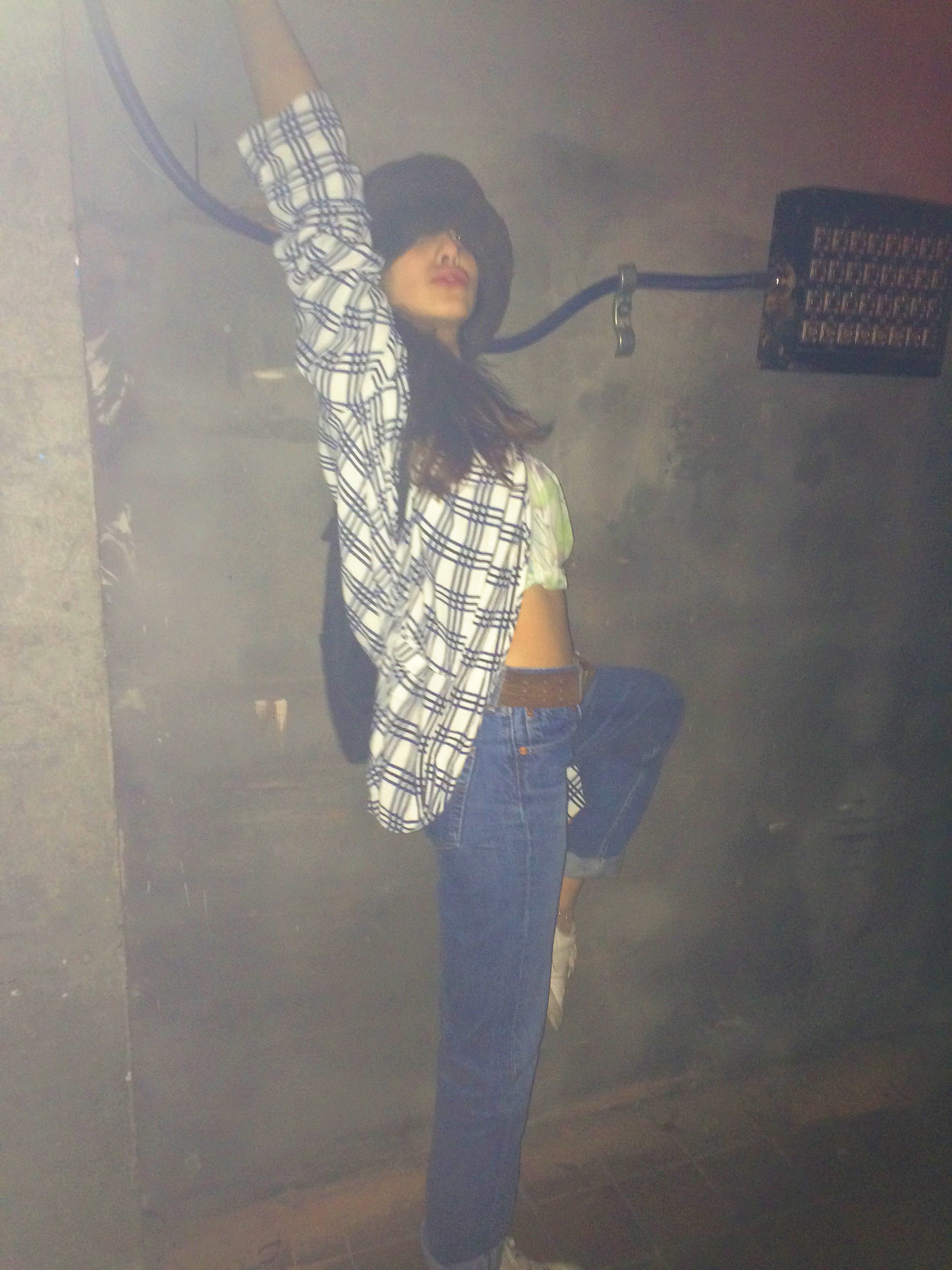 Elodie, 2nd Year Anthropology We did say strike a pose...