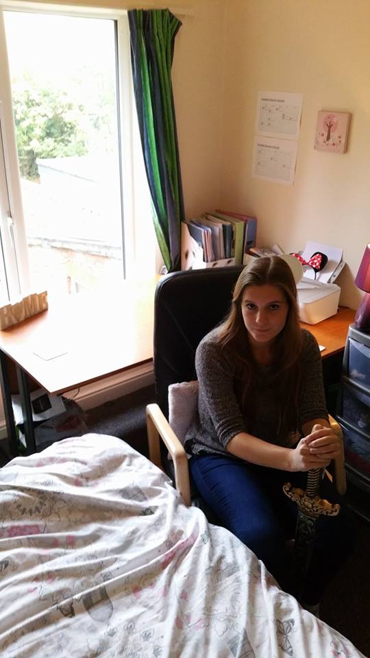 Big Desk Beth sits the iron throne