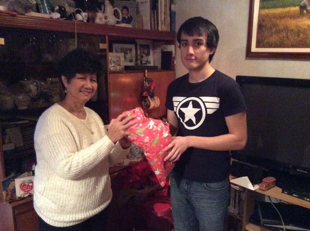 Josh and his mother, Joy