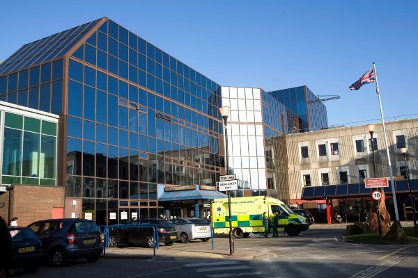 The young doctor was returning from a shift at Manchester Royal Infirmary.