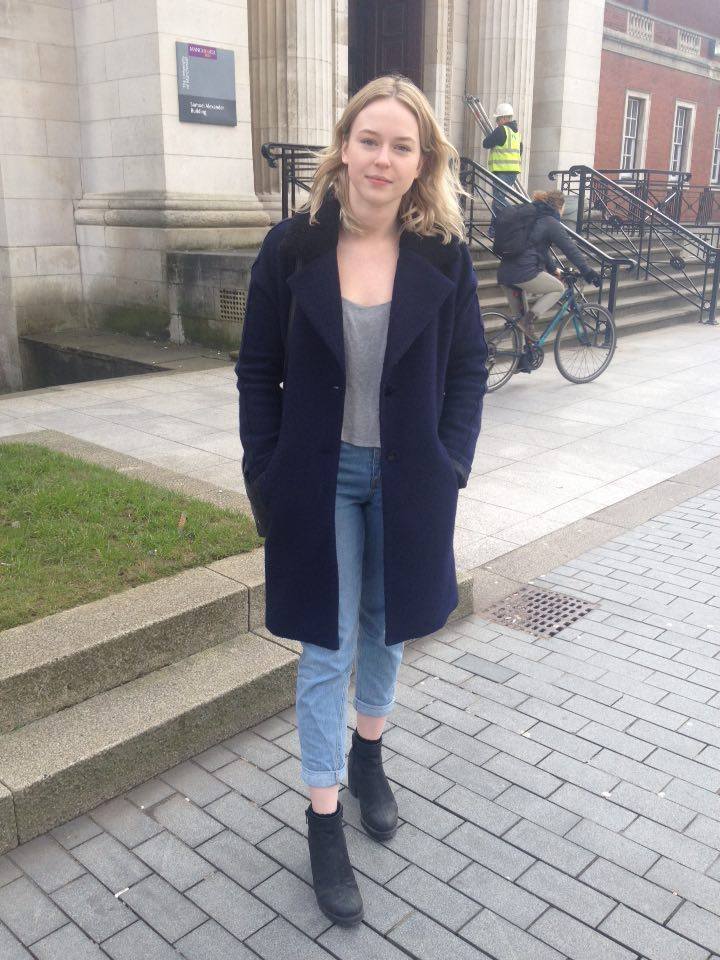 Hebe, third year English