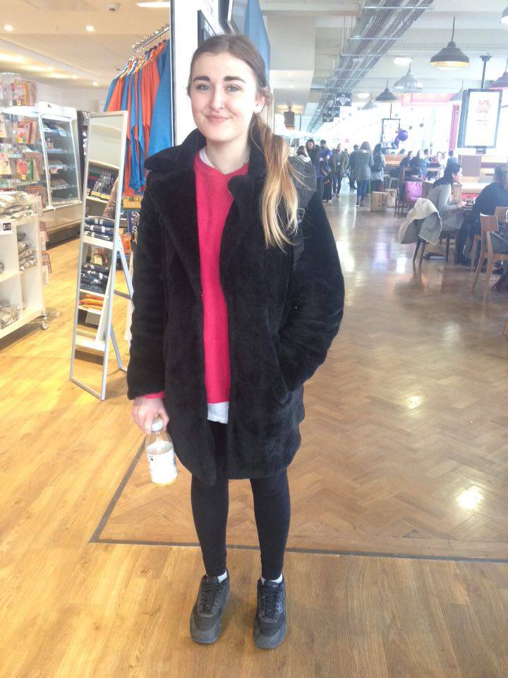Faith, first year Drama and English