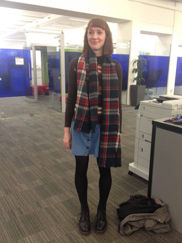 Nancy, third year English
