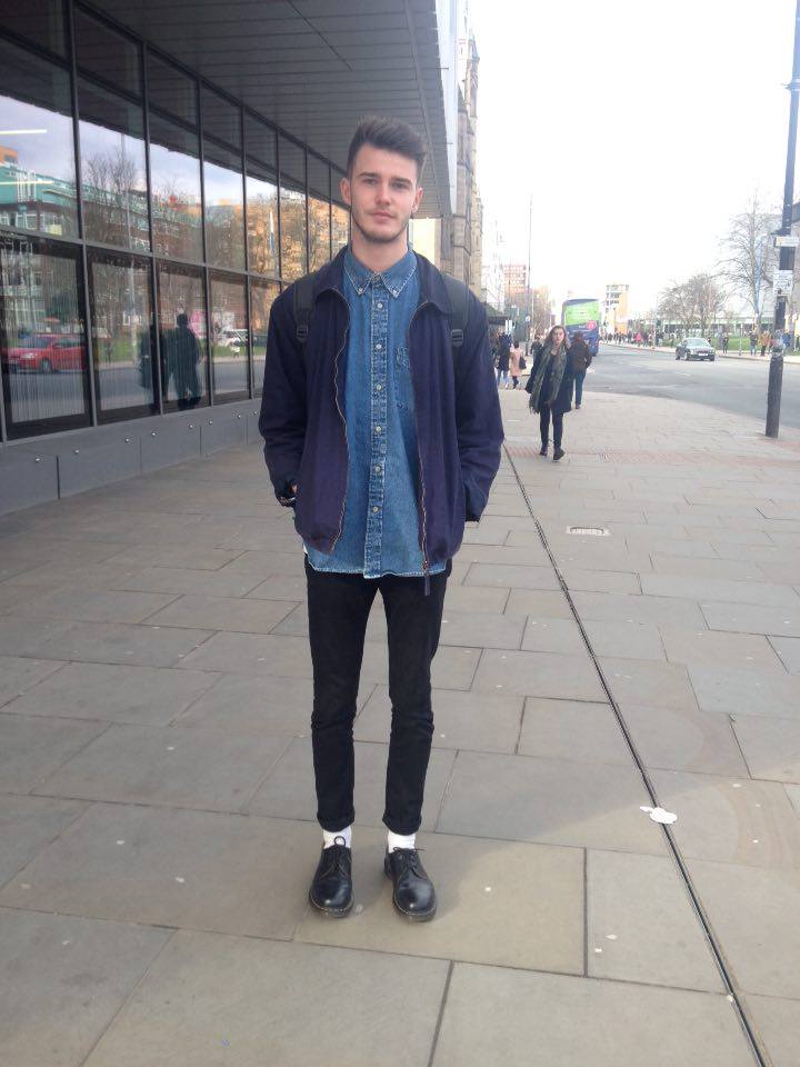 Ollie, third year Graphic Design