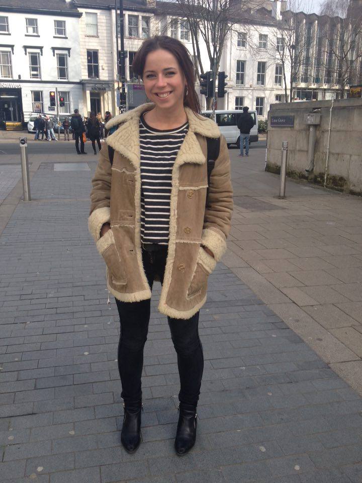 Bex, third year English