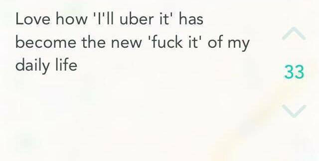 Takes exactly as long as the bus and costs 10x more... but I need it