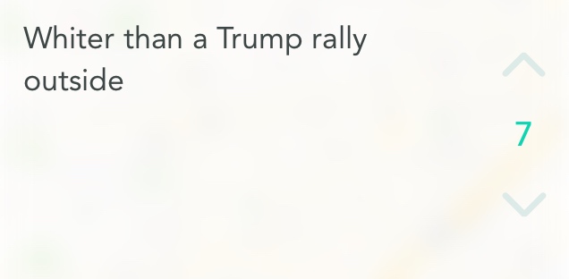A Trump rally in Manchester? Not likely