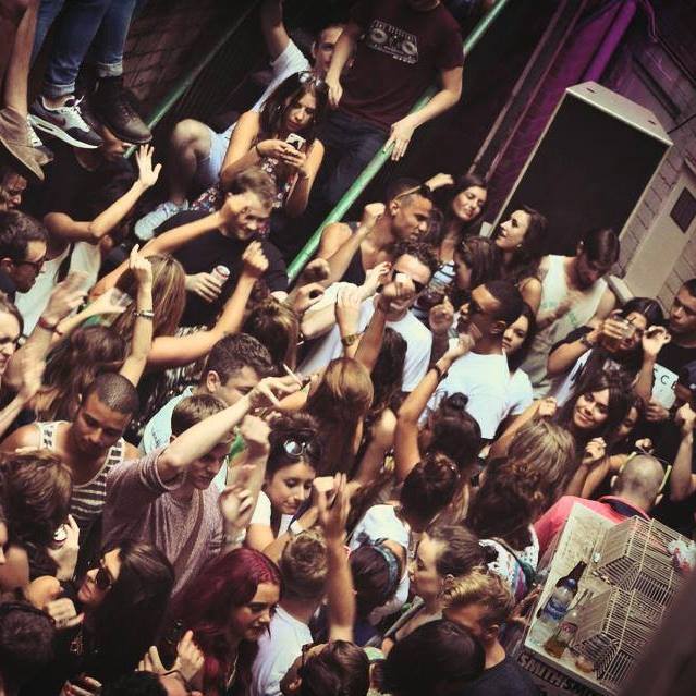 South Nightclub courtyard