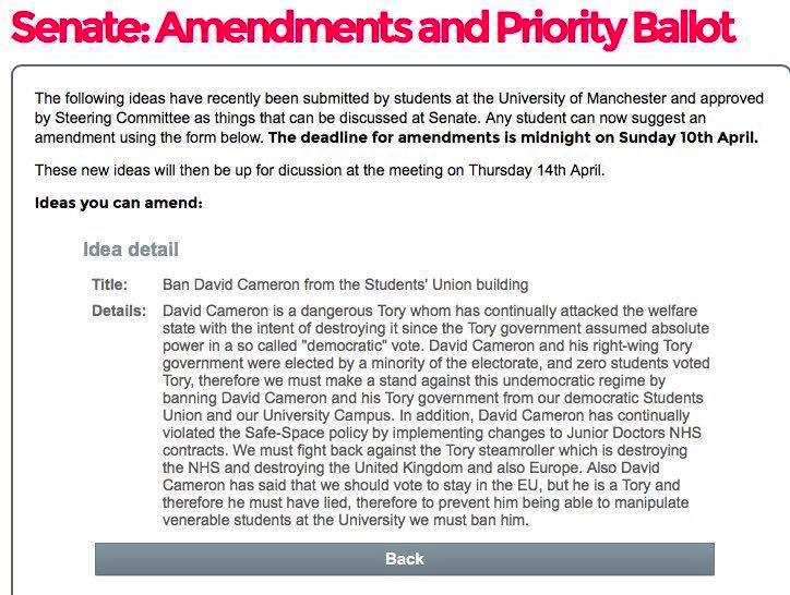 This is the motion which must be considered by the senate.