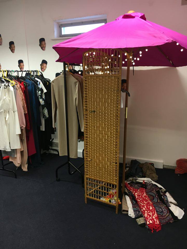 The changing rooms