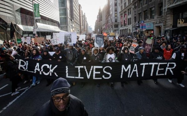 Many protests of this sort have taken place, following the recent shootings of Alton Sterling and Philando Castile.
