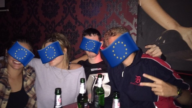 Drowning our Brexit bothers in beers in this bar in Berlin