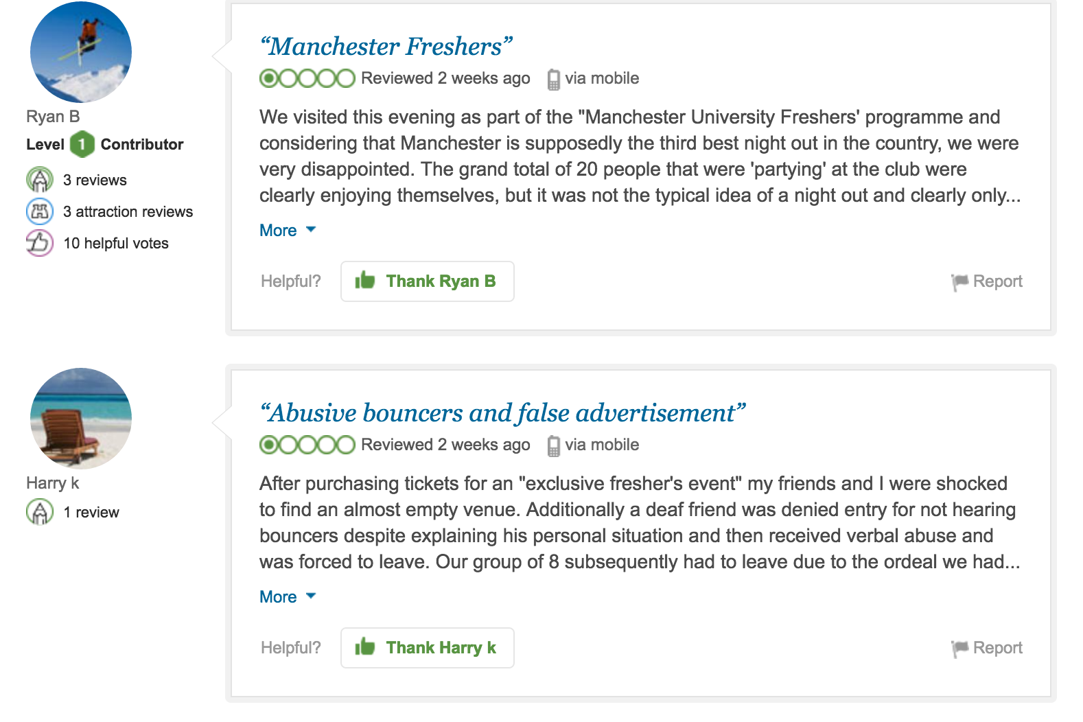 Flatmate bonding over bad reviews
