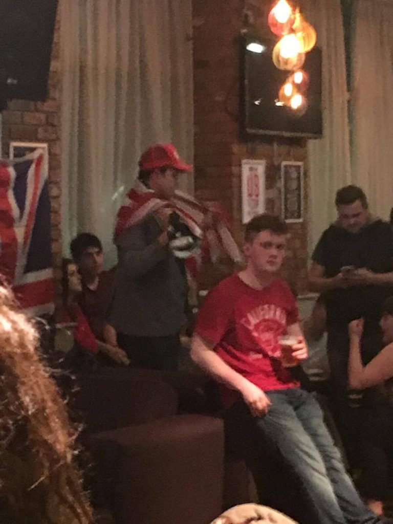 Celebrating after a Trump win 