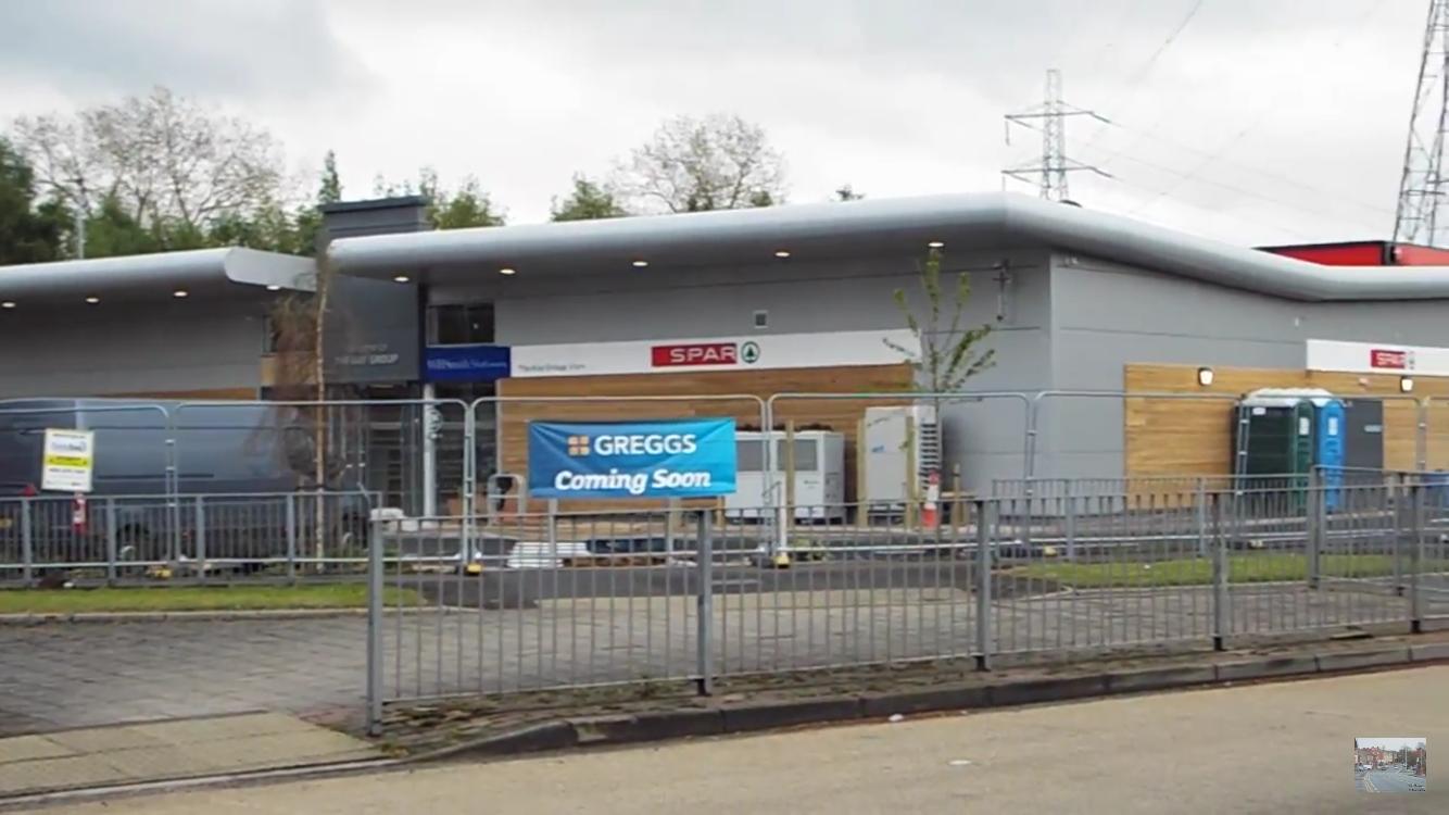 Irlam service station