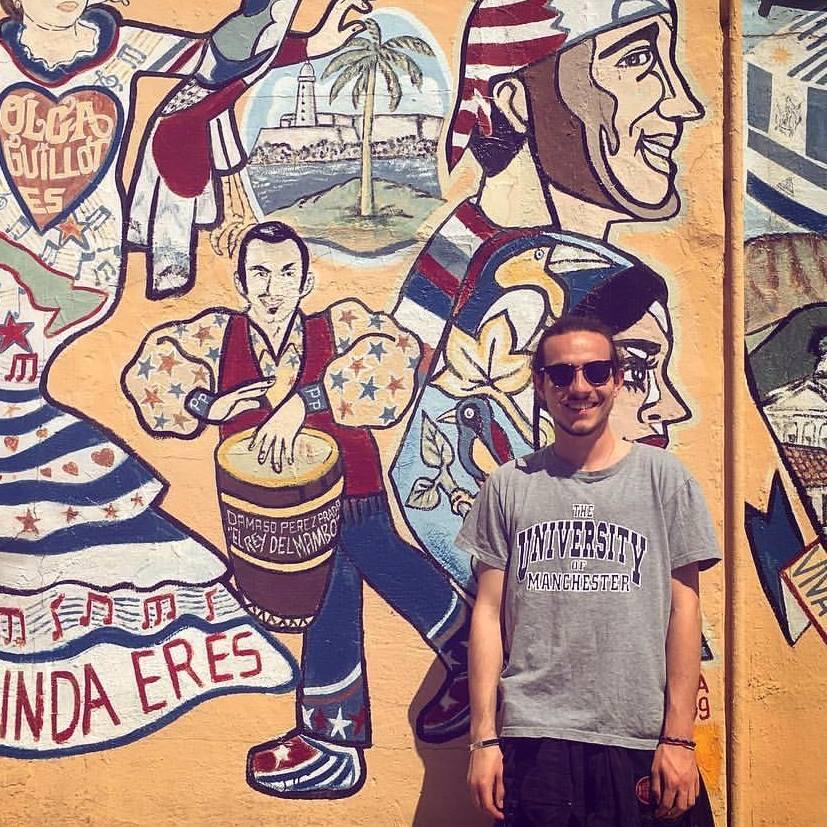 Jamie Holloway, Geography third year