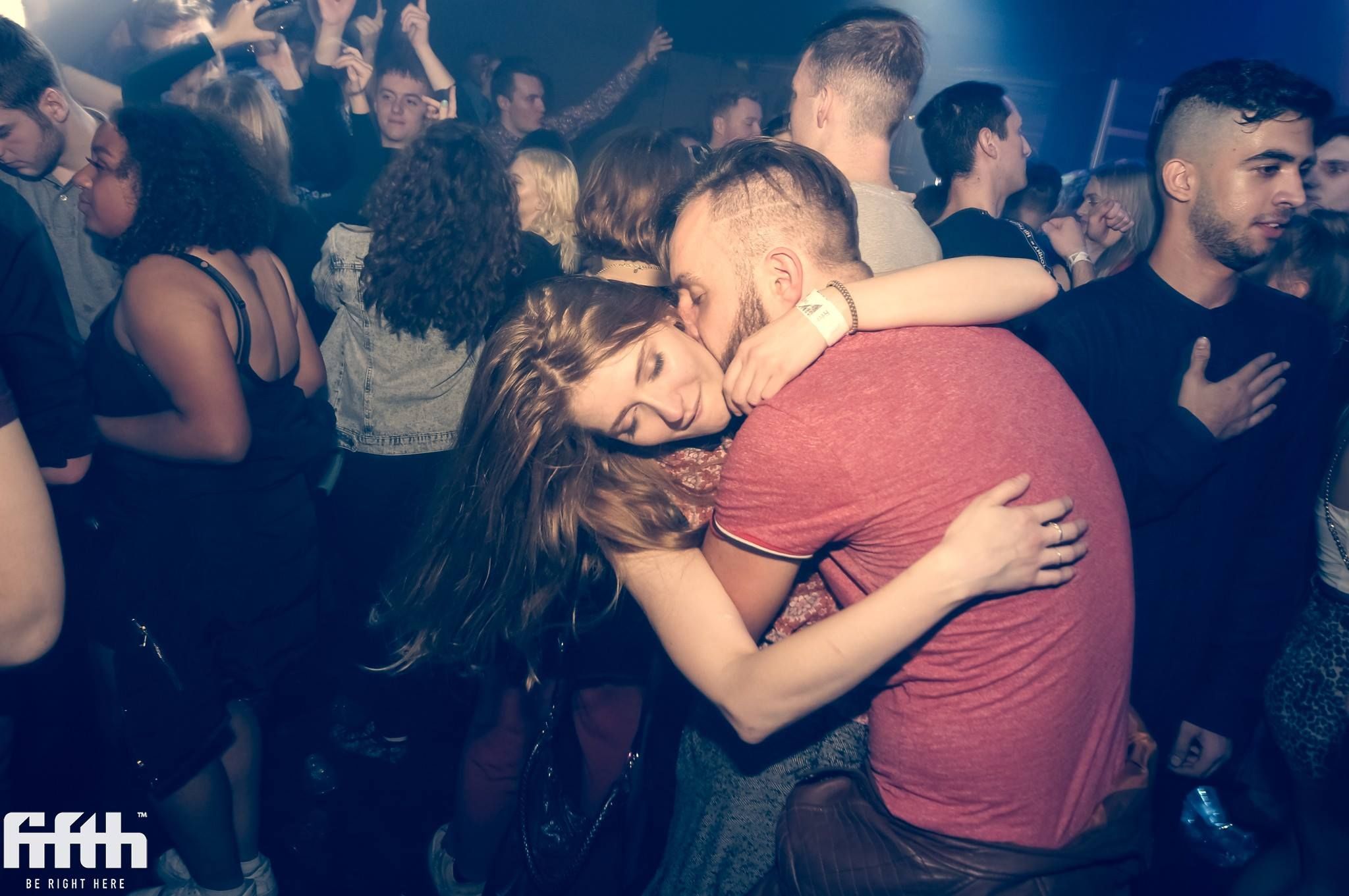Image may contain: Disco, Hug, Night Life, Night Club, Club, Party, Human, Person