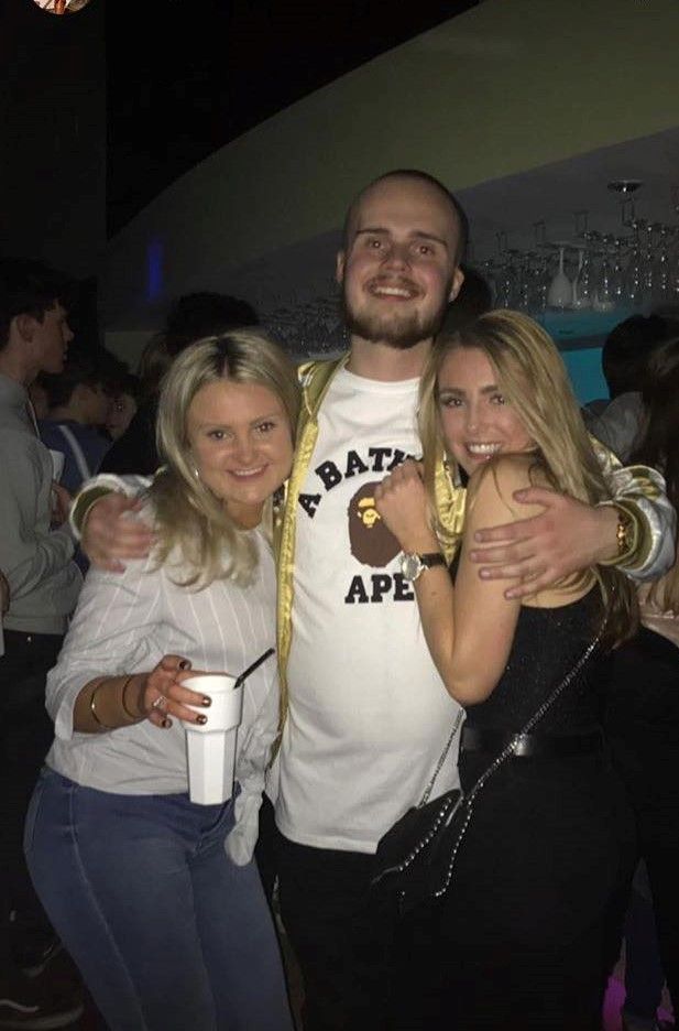 Image may contain: Female, Drink, Beverage, Night Life, Night Club, Party, Face, Club, Bar Counter, Pub, Apparel, Clothing, Person, Human