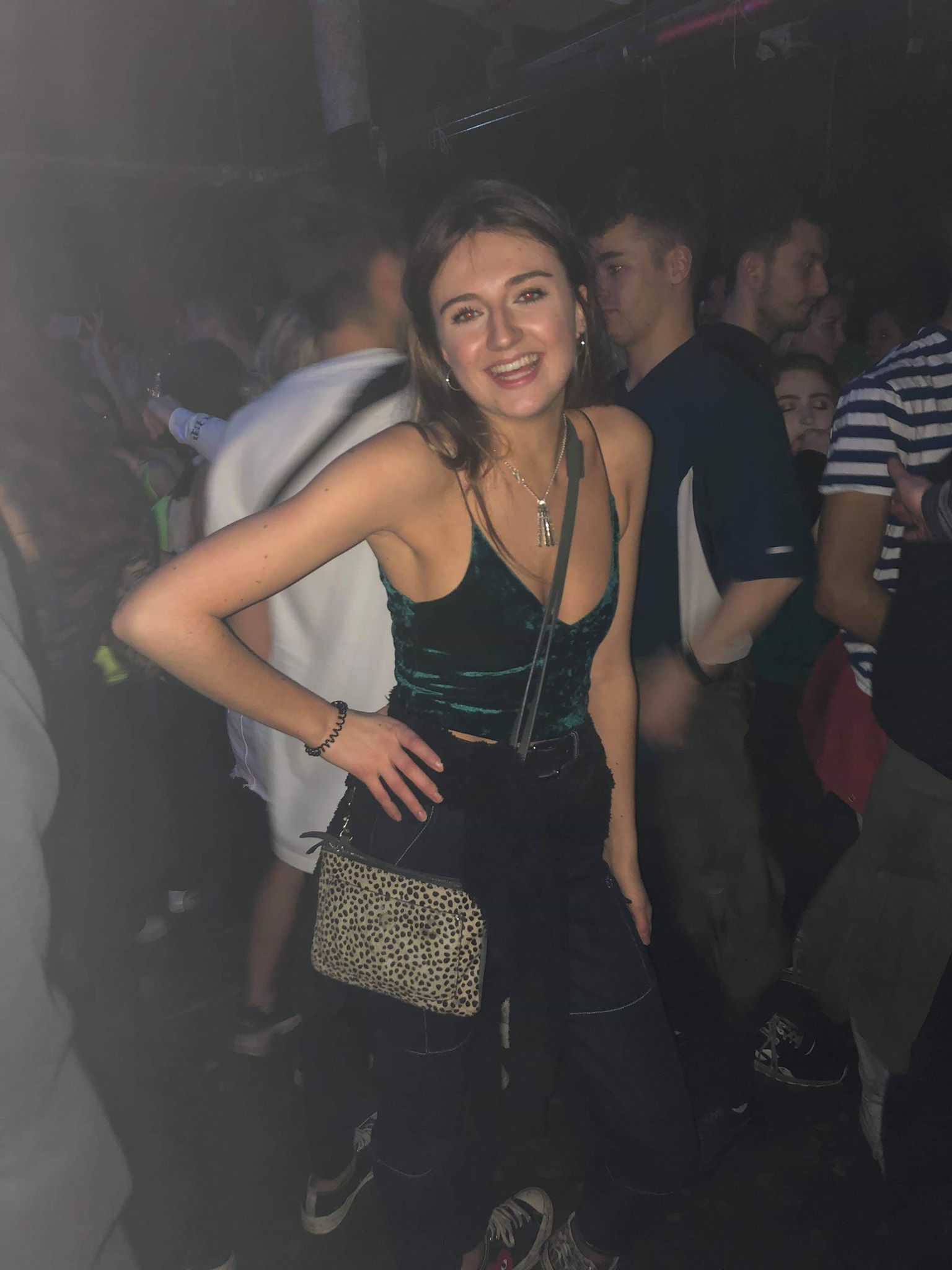 Image may contain: Disco, Night Life, Footwear, Shoe, Party, Clothing, Apparel, Night Club, Club, Human, Person