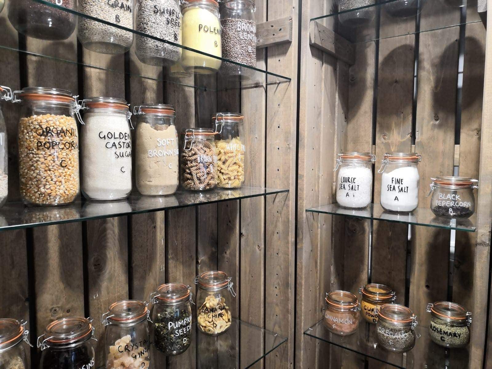 Image may contain: Pantry, Jar, Spice, Shelf