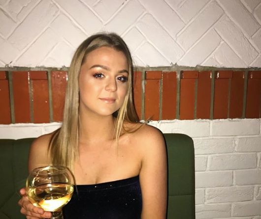 Image may contain: Face, Wine, Blonde, Female, Child, Teen, Girl, Woman, Kid, Beer, Glass, Alcohol, Drink, Beverage, Person, Human