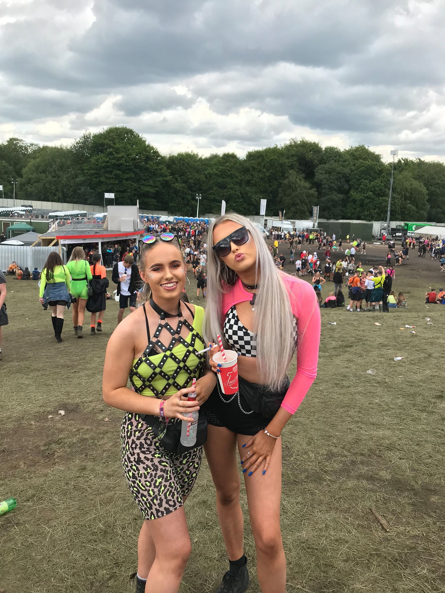 Image may contain: Skin, Festival, Crowd, Shorts, Clothing, Apparel, Sunglasses, Accessories, Accessory, Human, Person