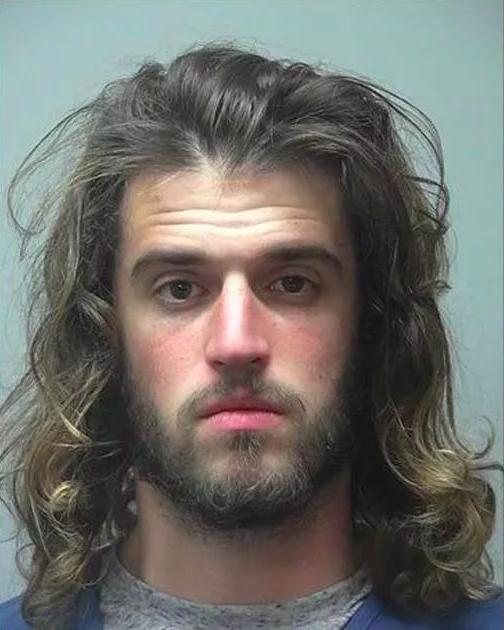 Alec Cook's mugshot, from the Dane County Courthouse