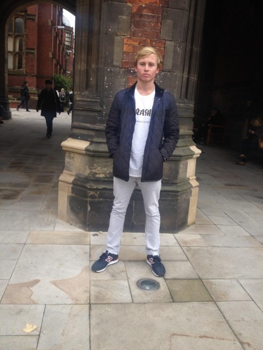 Freddie Lewis, 1st year Architecture