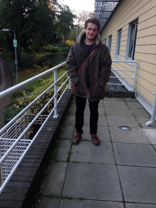 Dan Moon, 2nd year Biology.