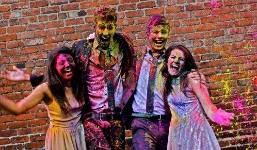 The team. From left to right : Sumayaa, Chris, Mike & Bex