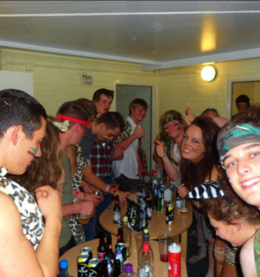 Typical Ricky Road flat party