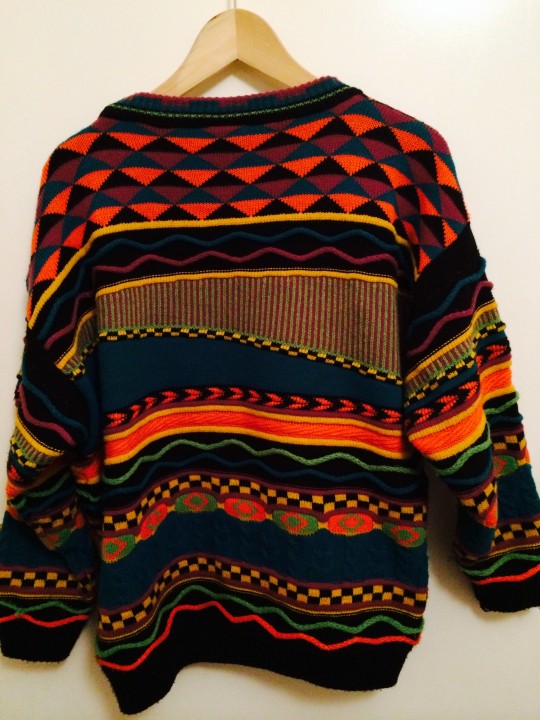 Vintage aztec jumper - bought for £5.50