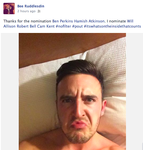 Even the boys are getting in on the act