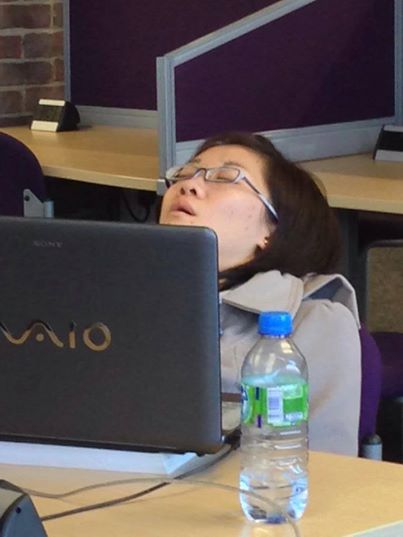 Sleeping beaut at the robbo