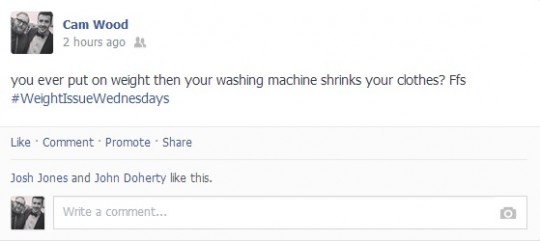 This joke bombed a little