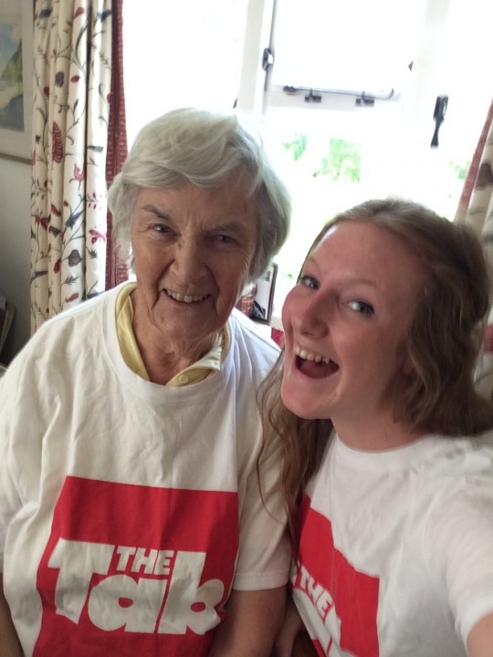 granny selfie