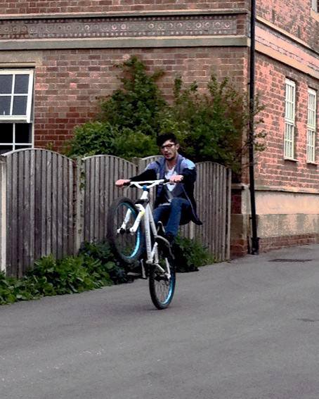 wheelie