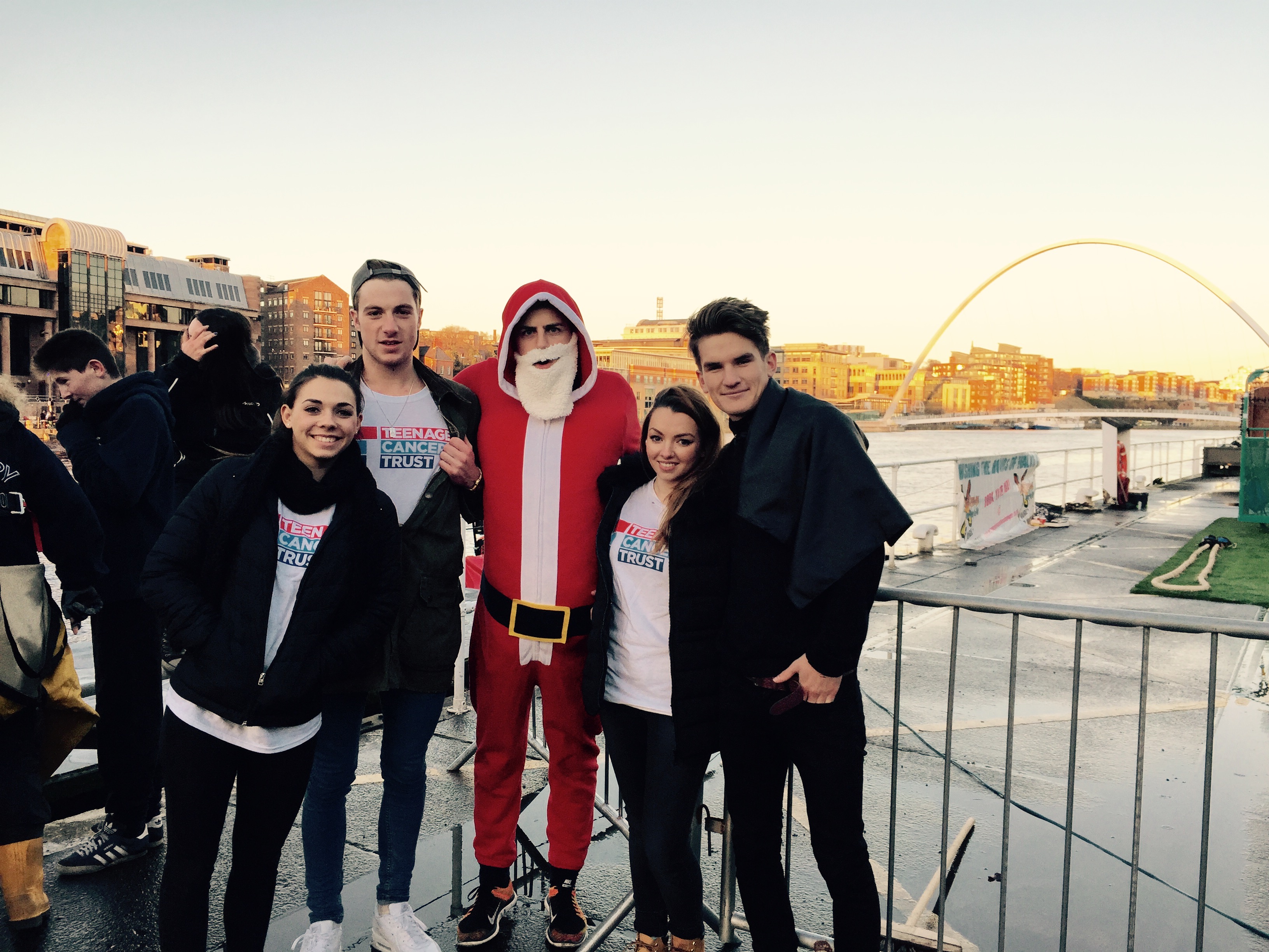 From left: Maria, Luke, Harry, Imogen and Byron.