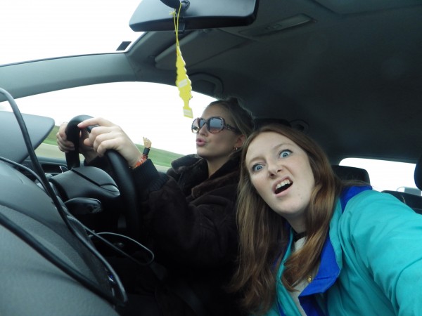 We set off