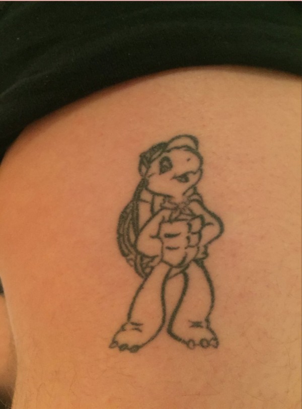 That Ninja Turtle… Will, 2nd year, Newcastle “Well I did it knowing I'd regret it. But i did it to cross off the bucket list hence putting it in a place not very many people can see. Oh and I was very sober”