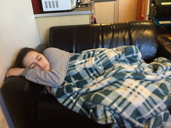 Haven't moved for four days. And no immediate plans move