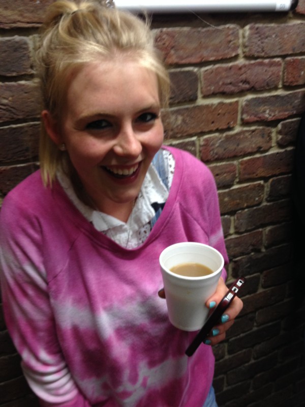 Less stressed after a free cup of tea
