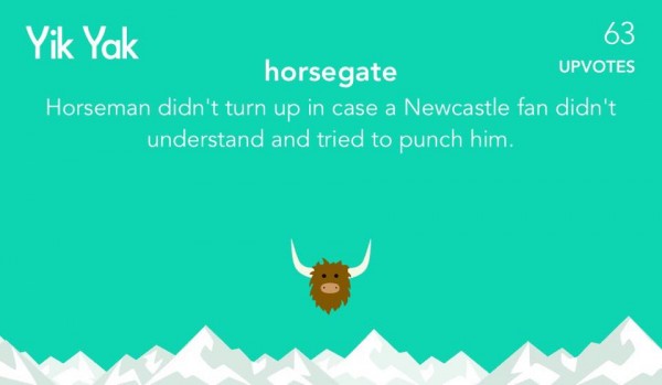 mackem punches horse