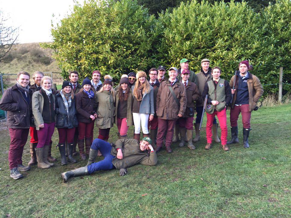 The shooting society out having fun.