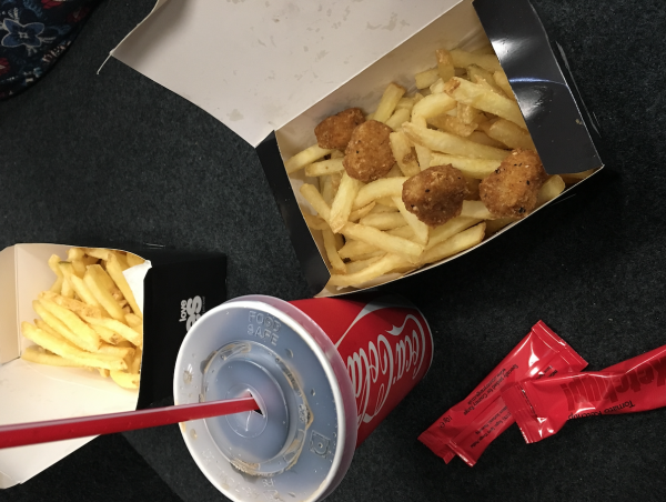 £1.90 chicken snack pot and a drink 