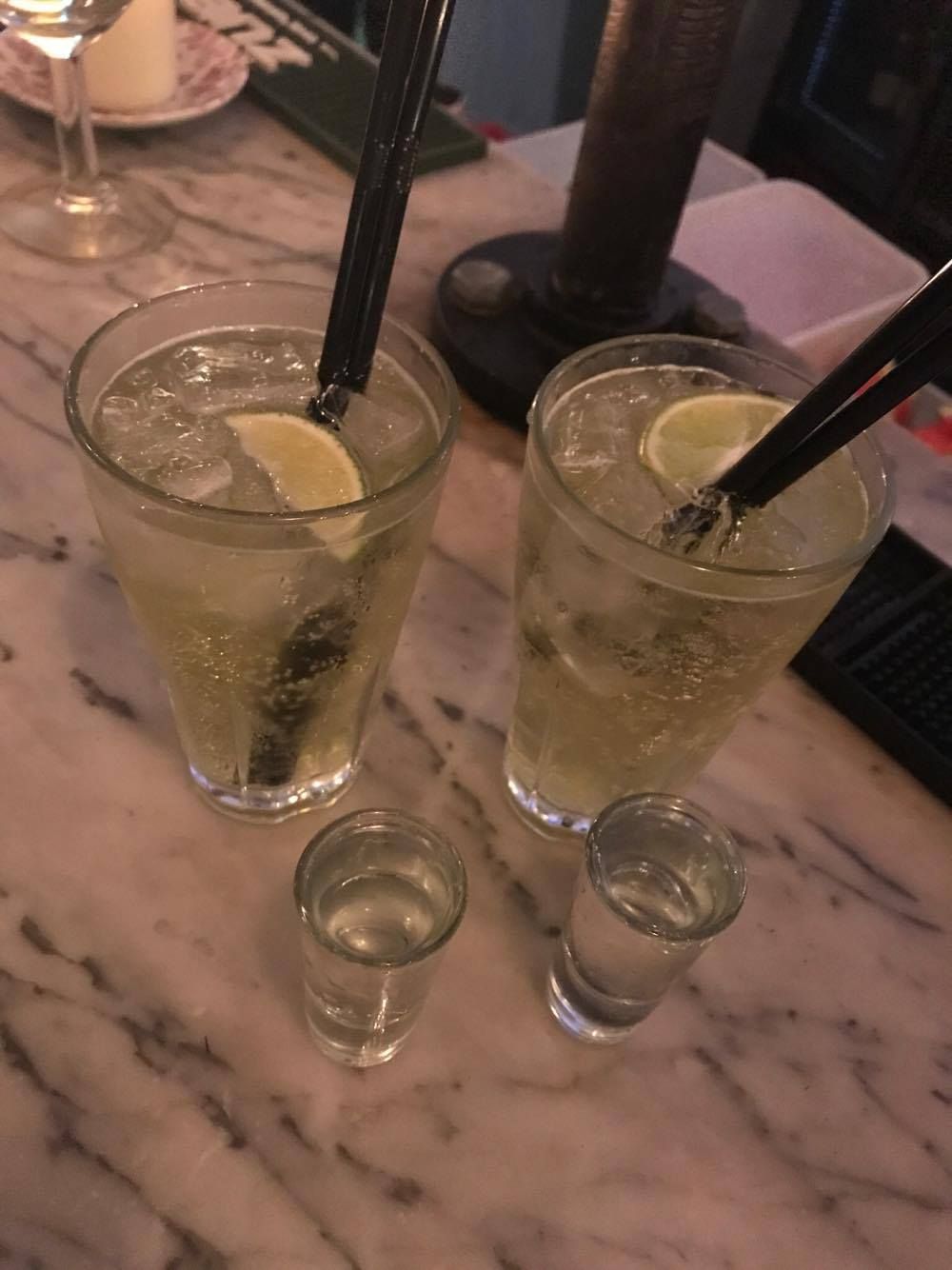 Image may contain: Drink, Cocktail, Beverage, Alcohol, Glass