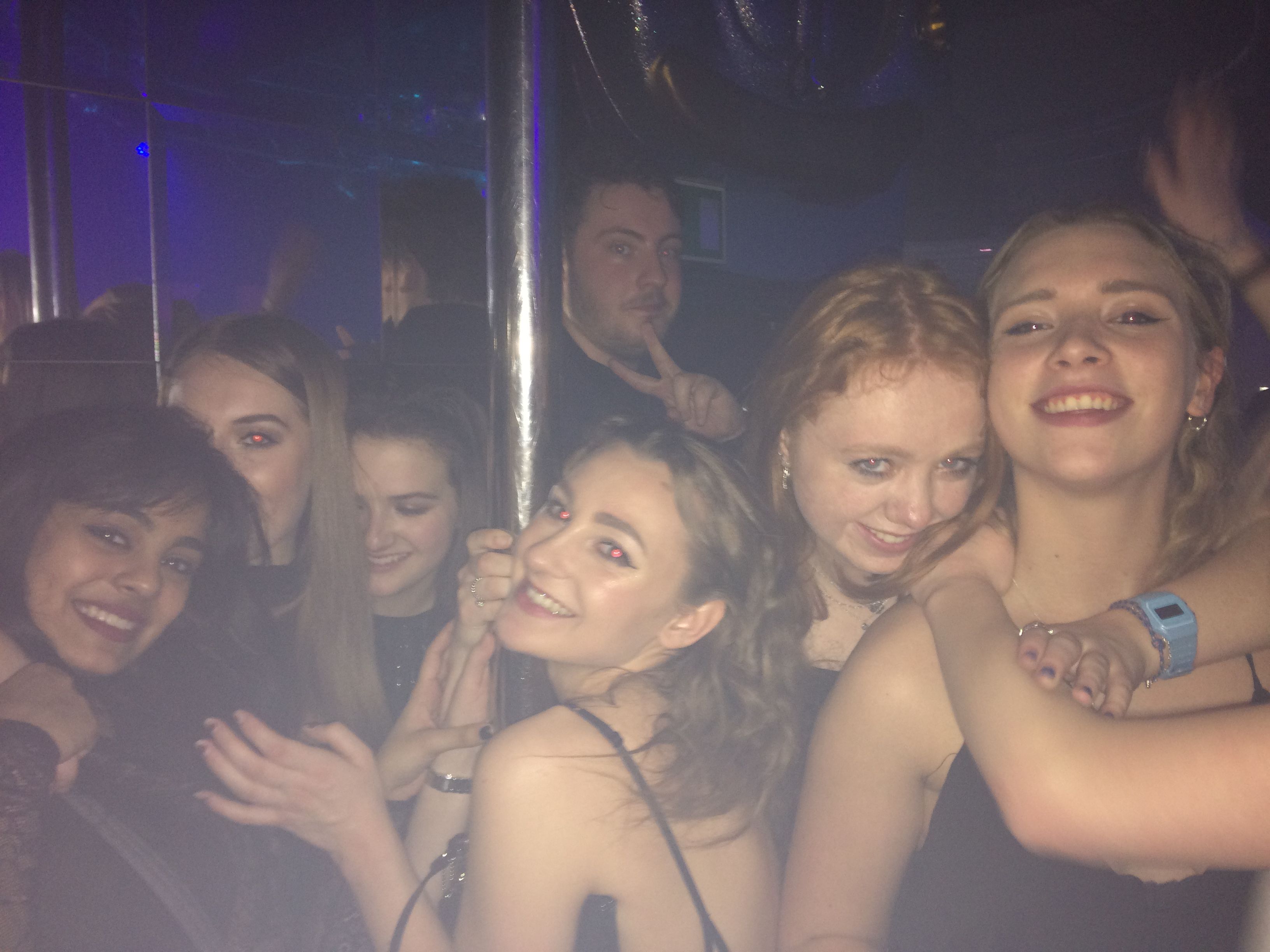 Image may contain: Night Life, Night Club, Club, Human, Person, People
