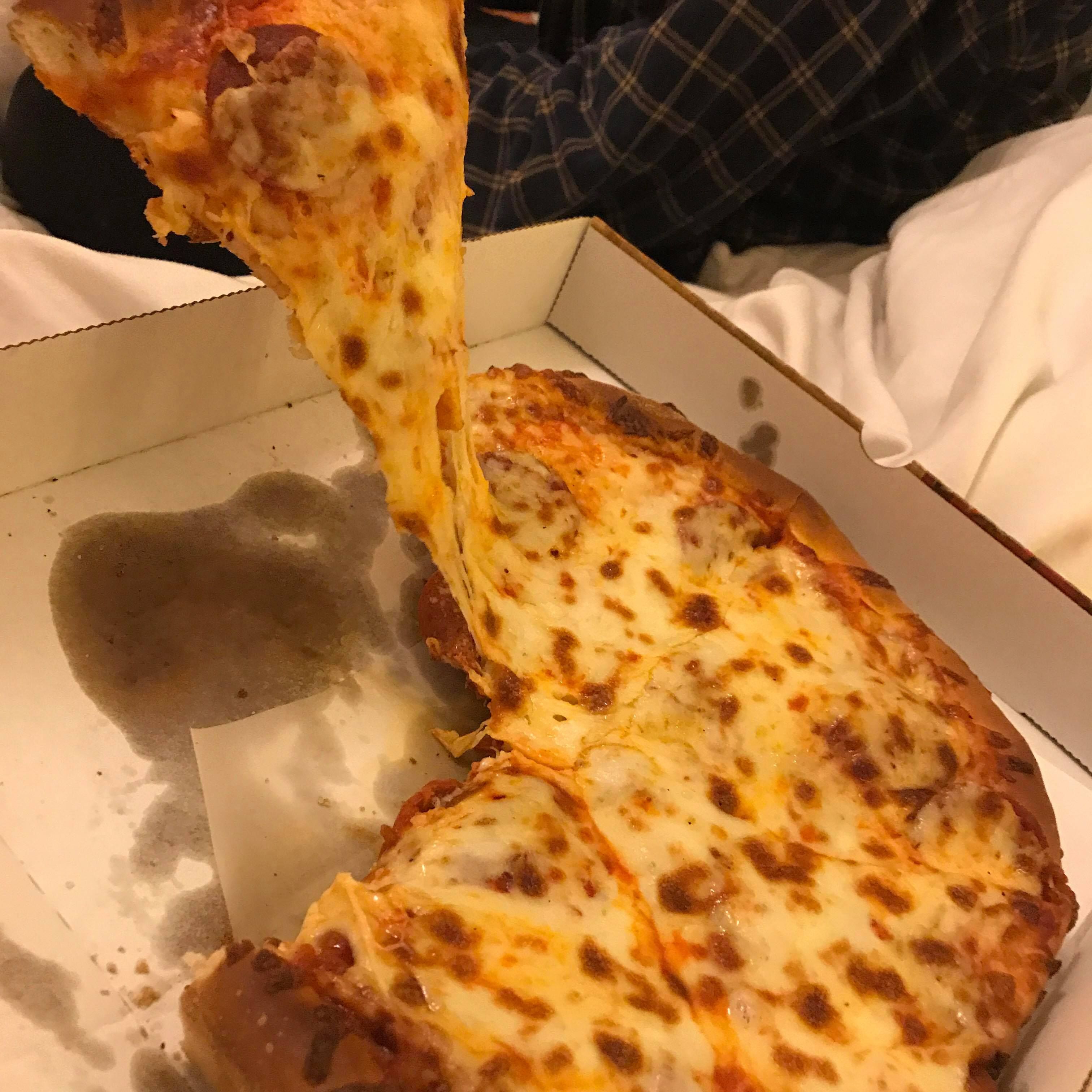 Image may contain: Pizza, Food