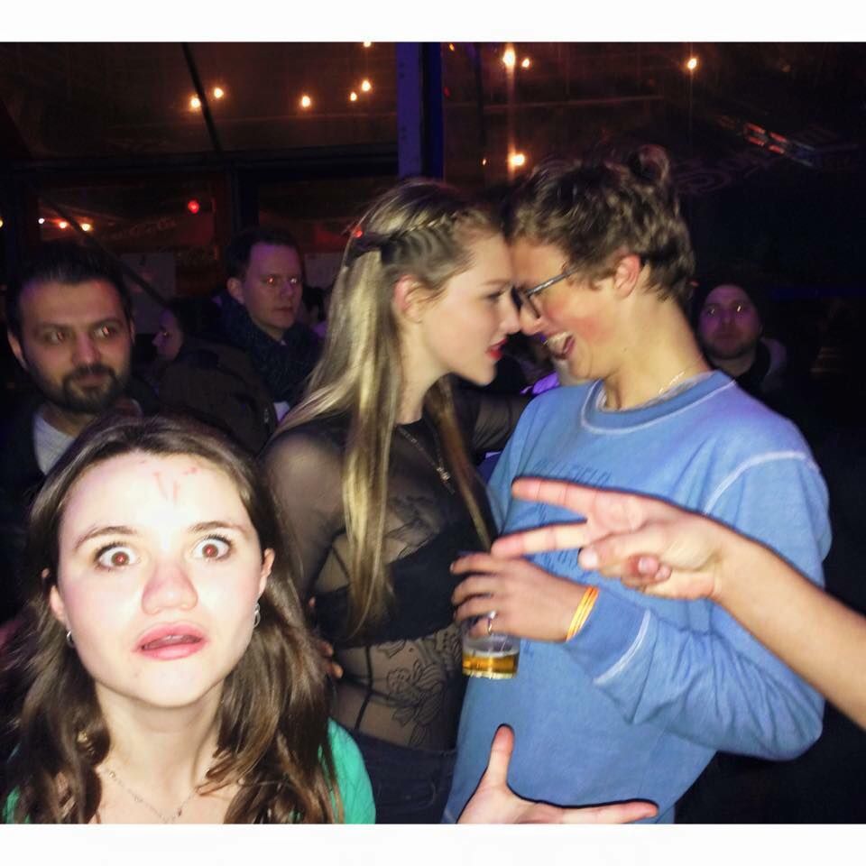 Image may contain: Crowd, Make Out, Party, Person, People, Human